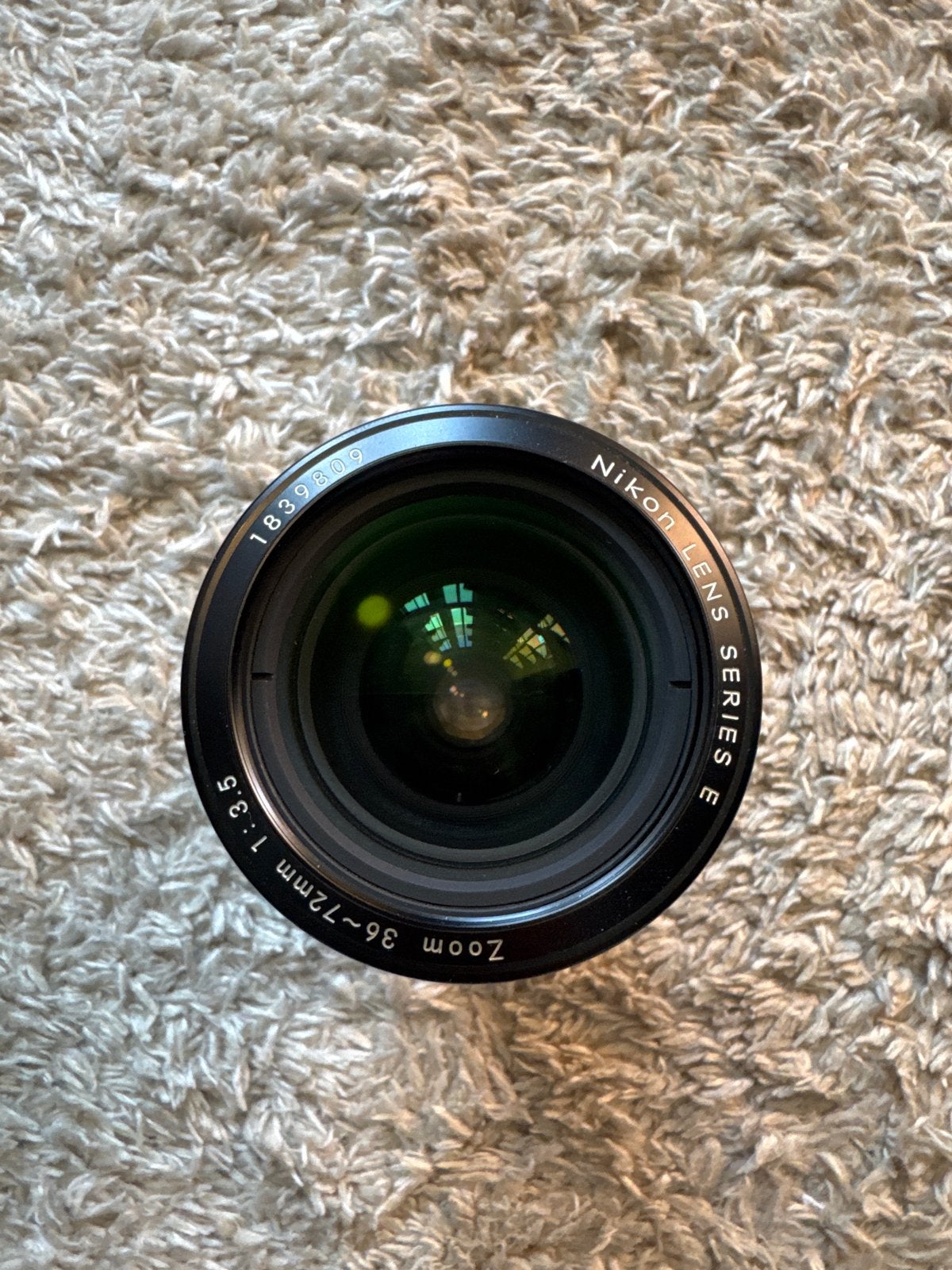 Nikon Zoom 36-72mm 1:3.5 Series E lens, Audio, Tv en Foto, Fotografie | Lenzen en Objectieven, Ophalen, Gebruikt, Nikon, Lensdoppen
