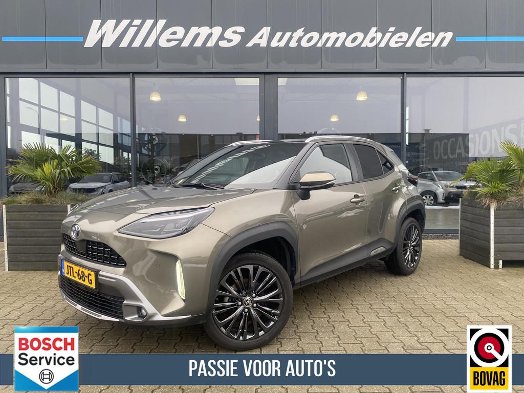 Toyota Yaris Cross 1.5 Hybrid Adventure Panoramadak, Head up, Stof, Gebruikt, Met garantie (alle), 116 pk