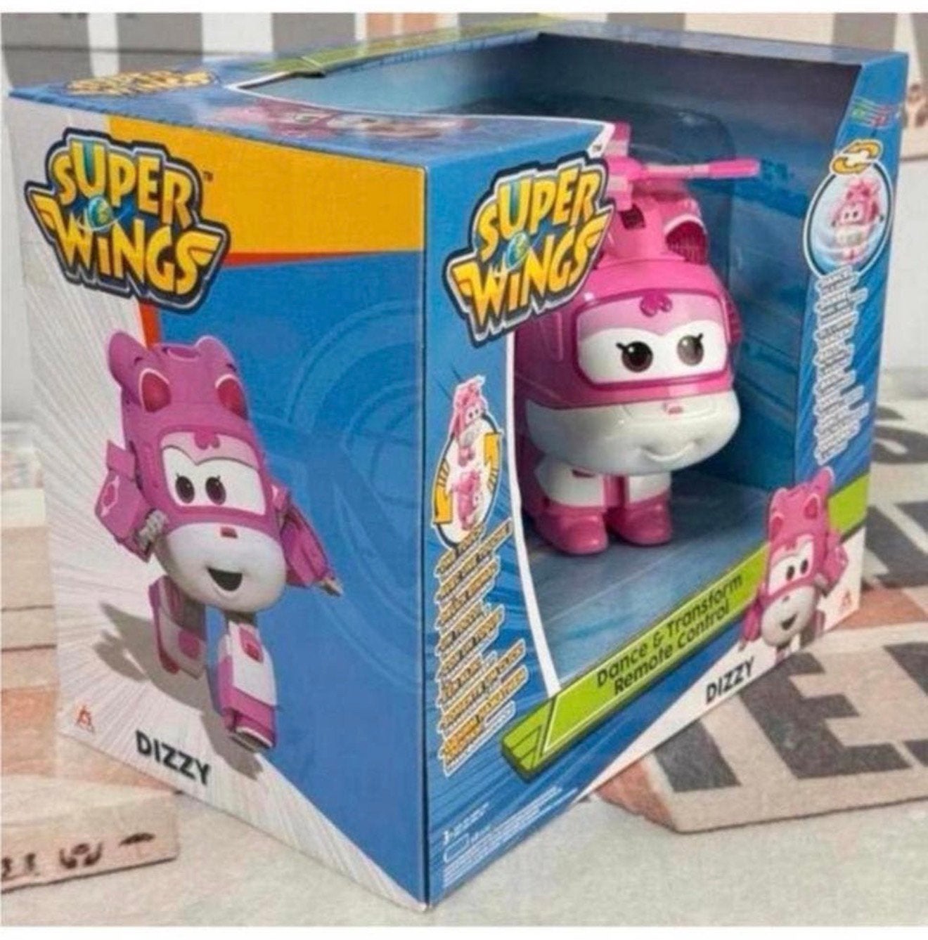 Super Wings DIZZY - Dance & Transform Helikopter bestuurbaar, T, Nieuw, T, Ophalen of Verzenden
