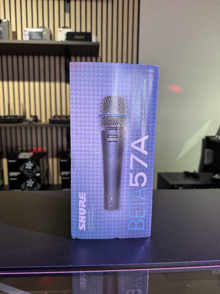 Shure Beta 57A (nieuw in doos), Ophalen, Nieuw, Instrumentmicrofoon