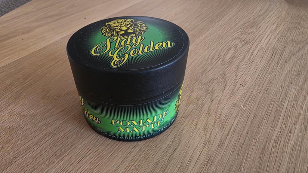 Stay Golden Pomade Matte - 120ml, Ophalen of Verzenden, Nieuw, Gel, Wax, Haarlak of Mousse