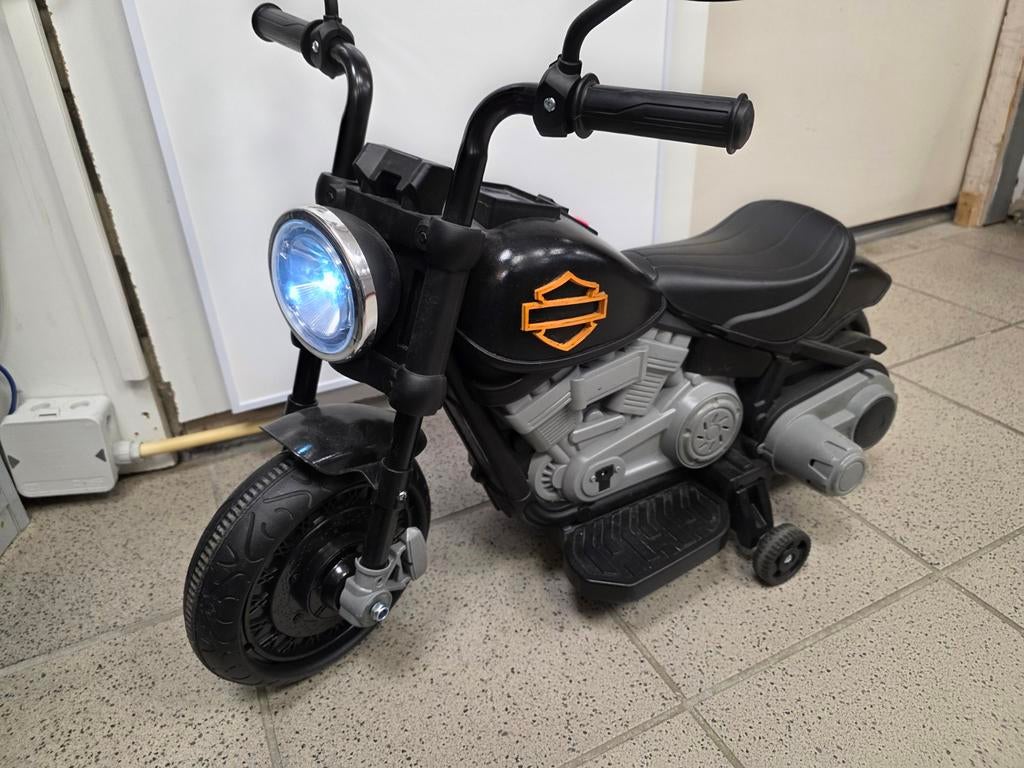 Unieke Harley Davidson kindermotor met nieuwe accu, Ophalen