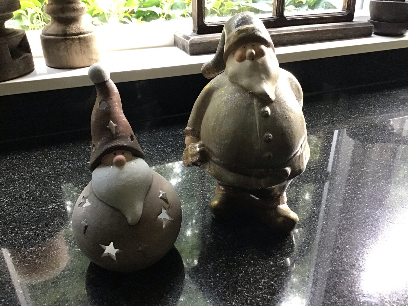 Vintage Kerstmannen, Ophalen of Verzenden, Gebruikt