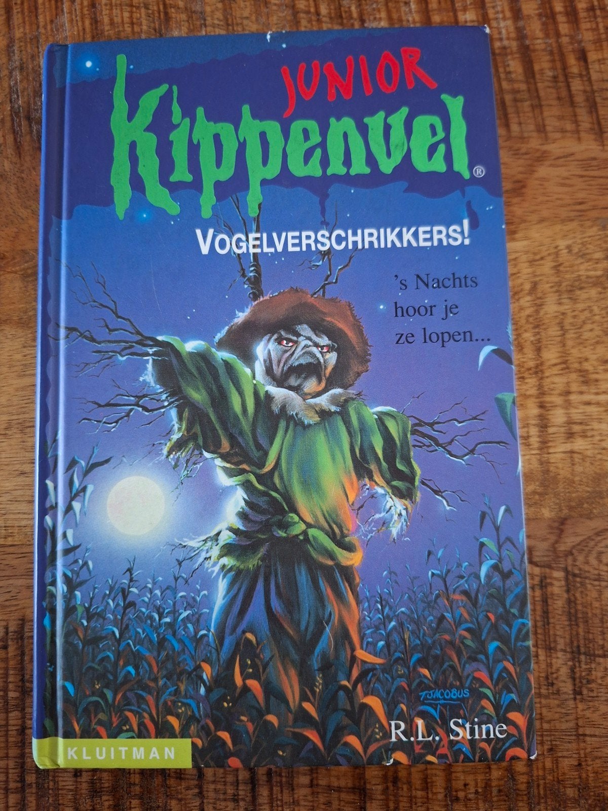 Junior Kippenvel: Vogelverschrikkers! - R.L. Stine, Boeken, Ophalen of Verzenden, Gelezen, R.L. Stine, Fictie algemeen