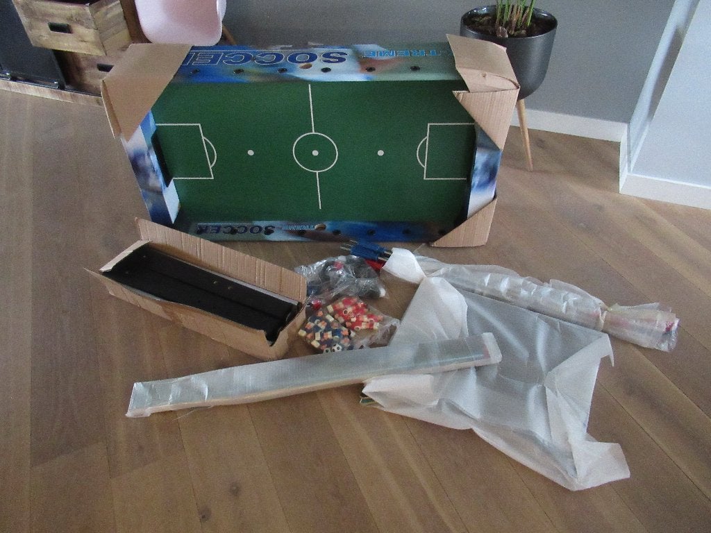 NIEUW!!! Groot Tafelvoetbalspel x-treme soccer voetbalspel, Ophalen, Nieuw
