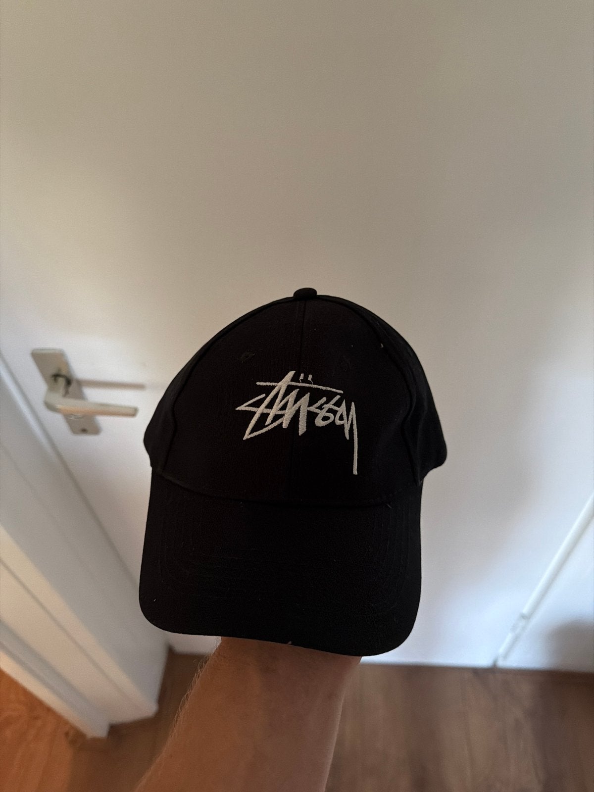 Stussy pet zwart met groot logo - Nieuw, Ophalen, Nieuw, One size fits all, Pet