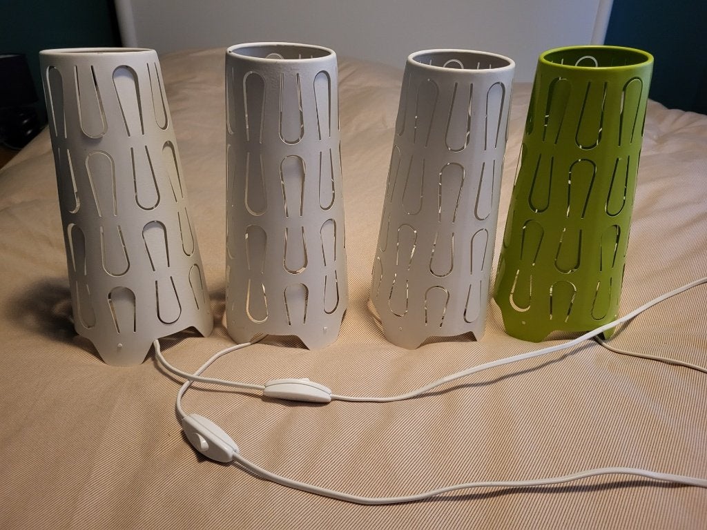 Ikea schemer- of tafellampen "Kajuta", vintage stijl, Ophalen of Verzenden, Huis en Inrichting