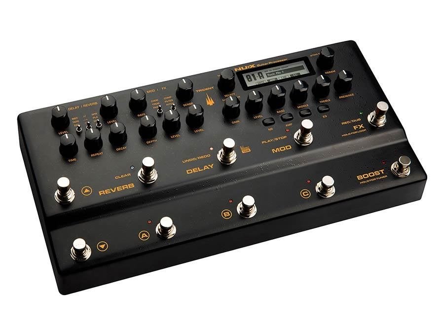 NUX NME-5 Trident modeling guitar processor multi-effect, ., Nieuw, Ophalen of Verzenden, Multi-effect