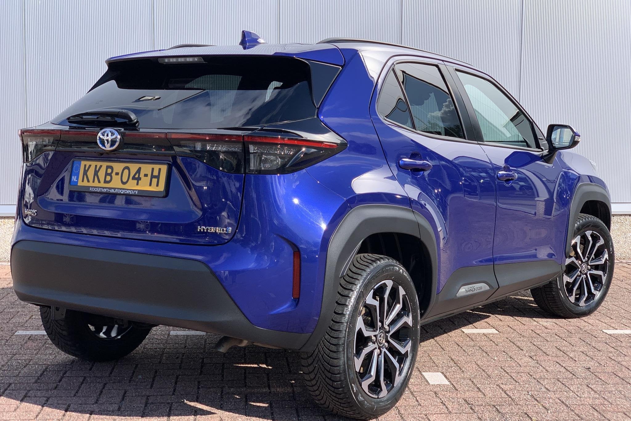 Toyota Yaris Cross 1.5 Hybrid Explore / Stoel- en Stuurverwa, Stof, Gebruikt, Blauw, 116 pk