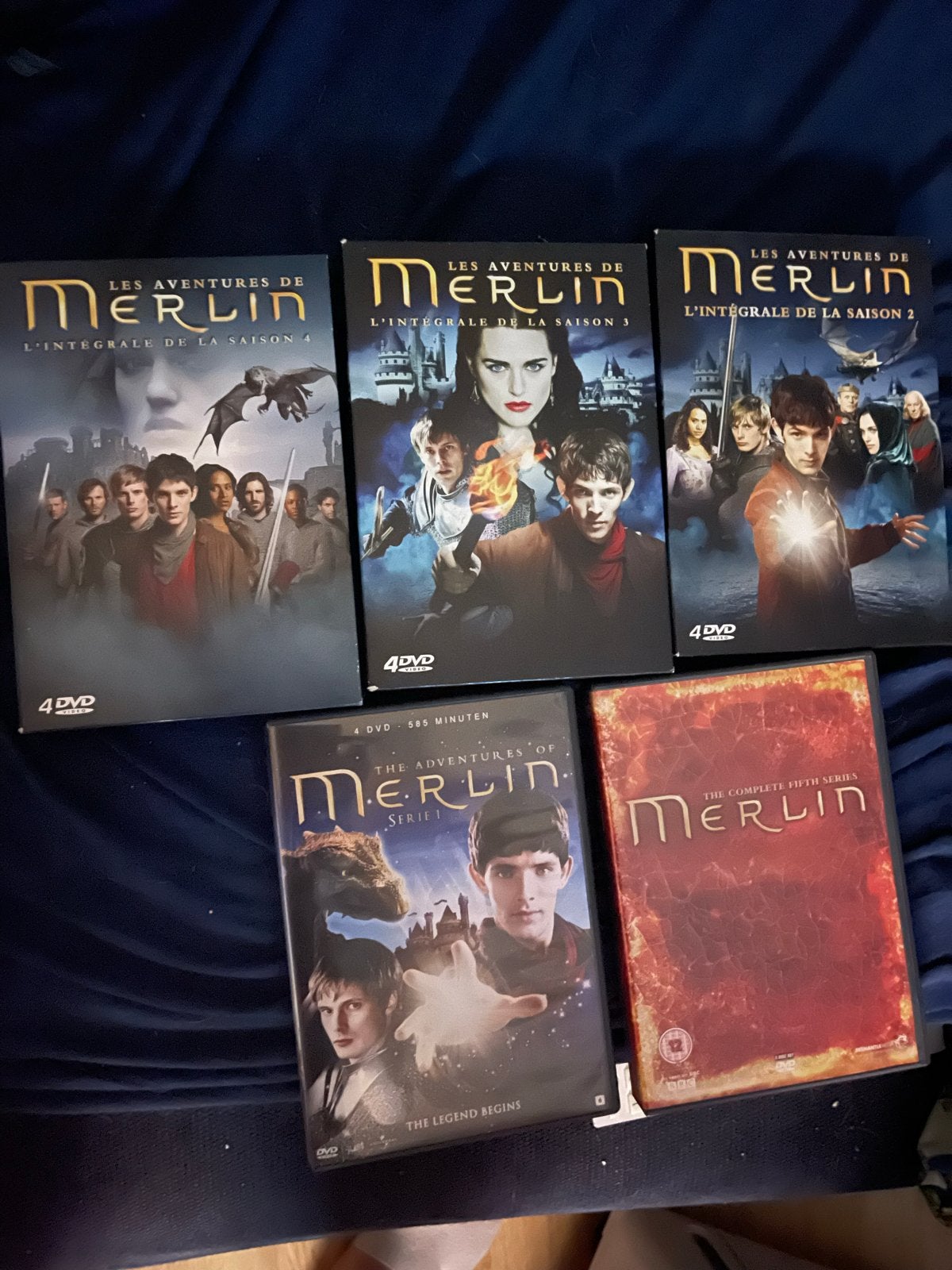 The Adventures of Merlin - Complete Serie DVD Boxset, Nederlands, Science Fiction en Fantasy, Ophalen of Verzenden, Vanaf 12 jaar