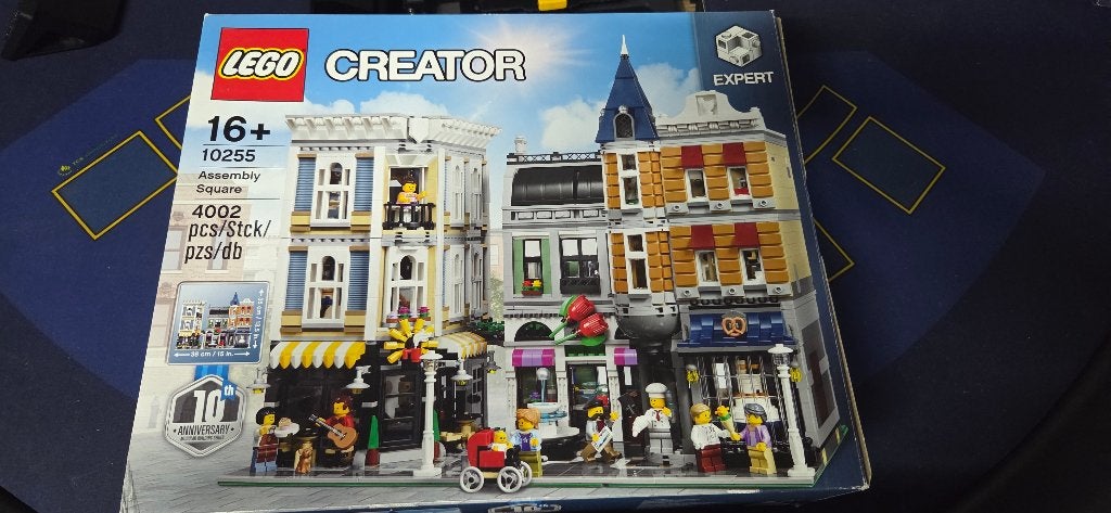 LEGO 10255 Assembly Square – compleet, in doos, Ophalen, Inclusief instructies, Lego, Zo goed als nieuw