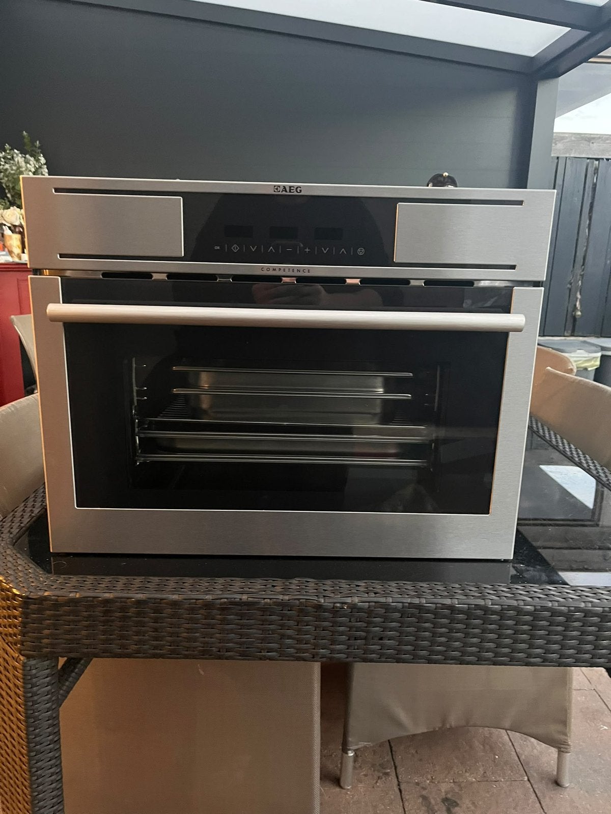 AEG INBOUW STOOMOVEN, Ophalen, Zo goed als nieuw