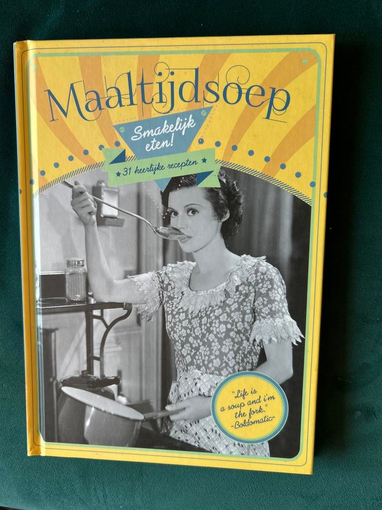 Maaltijdsoep Kookboek: 31 Heerlijke Recepten, Boeken, Voorgerechten en Soepen, Ophalen of Verzenden, Zo goed als nieuw, Gezond koken
