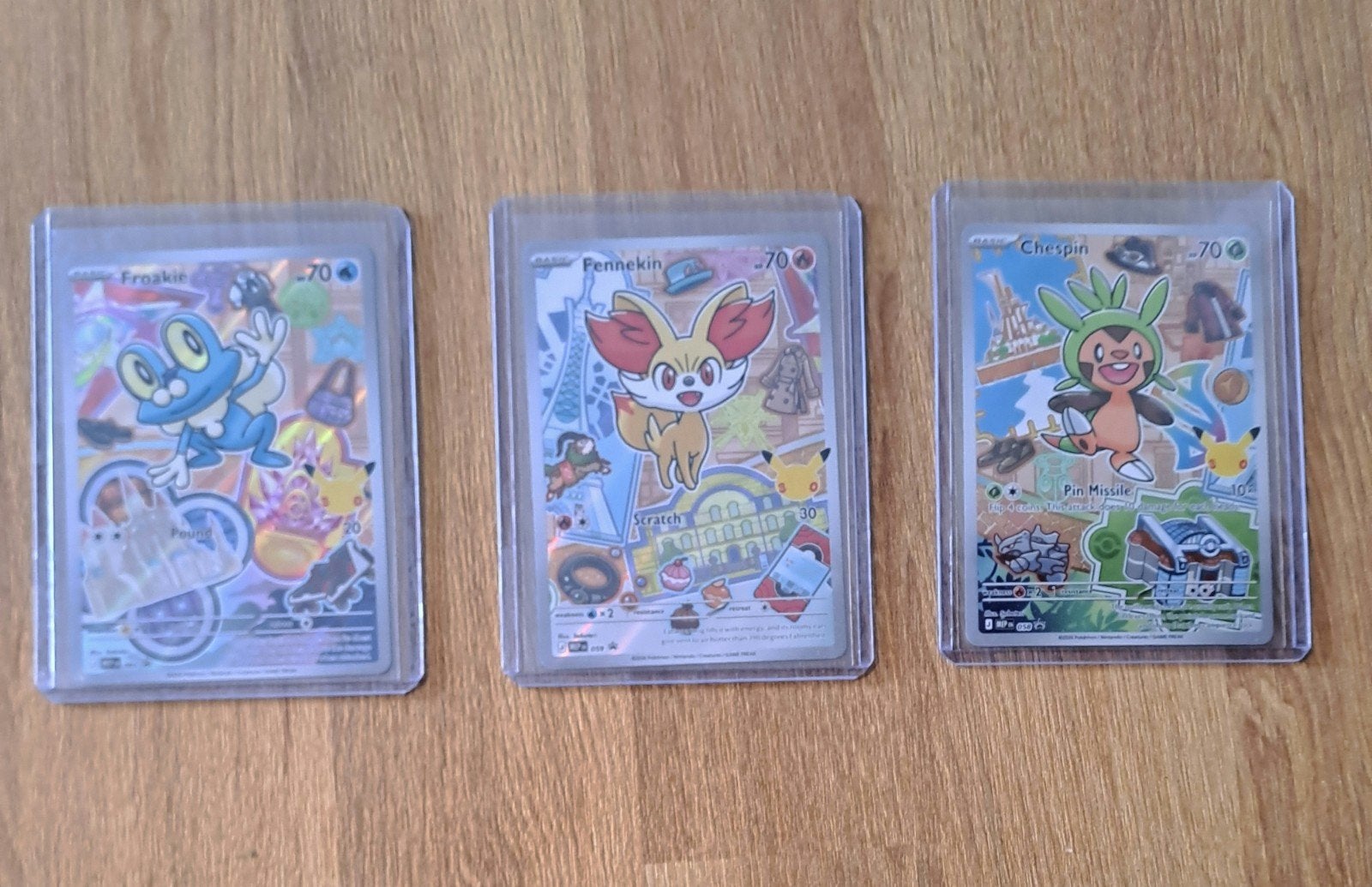Pokémon first partner Illustration Collection Kalos set, Ophalen of Verzenden, Zo goed als nieuw, Losse kaart