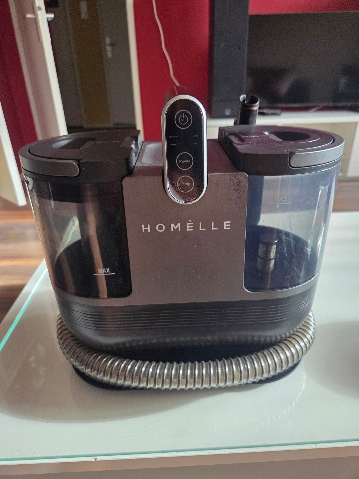 Homelle tapijtreiniger sproei extractiereiniger, Ophalen, Gebruikt, Waterstofzuiger