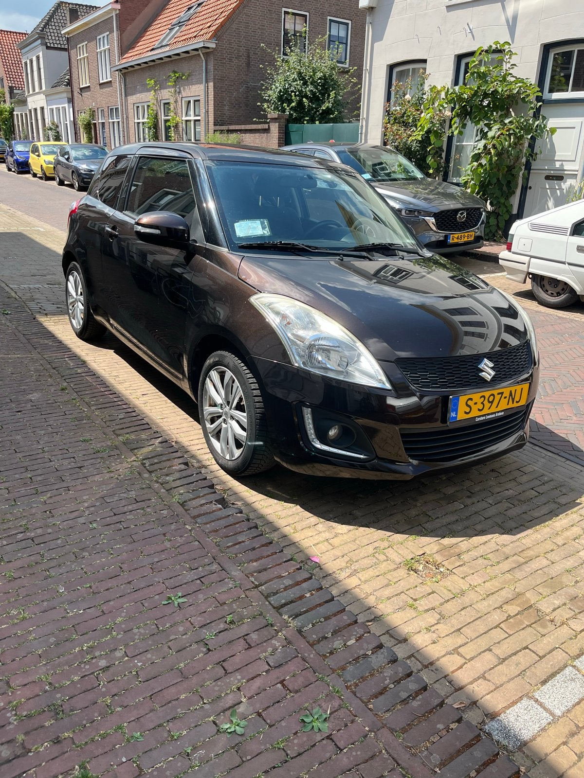 Suzuki Swift 1.2 comfort 107000km  3 deurs, Auto's, Voorwielaandrijving, Bruin, Swift, Handgeschakeld