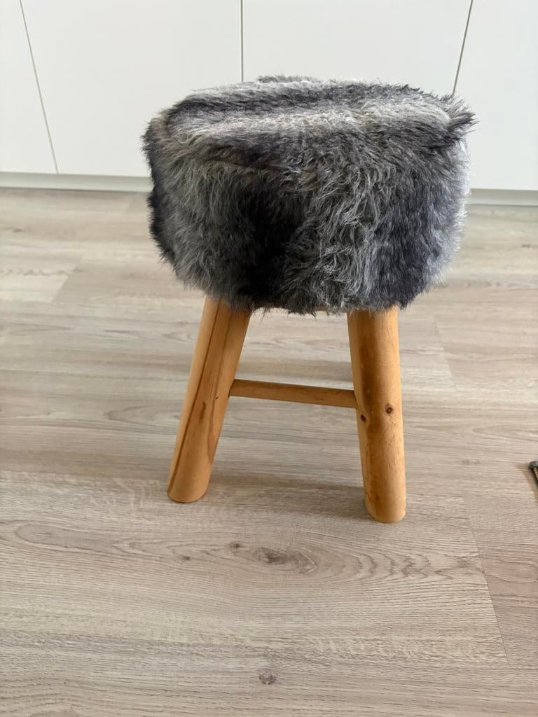 Krukje diameter 30cm en hoogte 40cm, Ophalen, Zo goed als nieuw, Hout