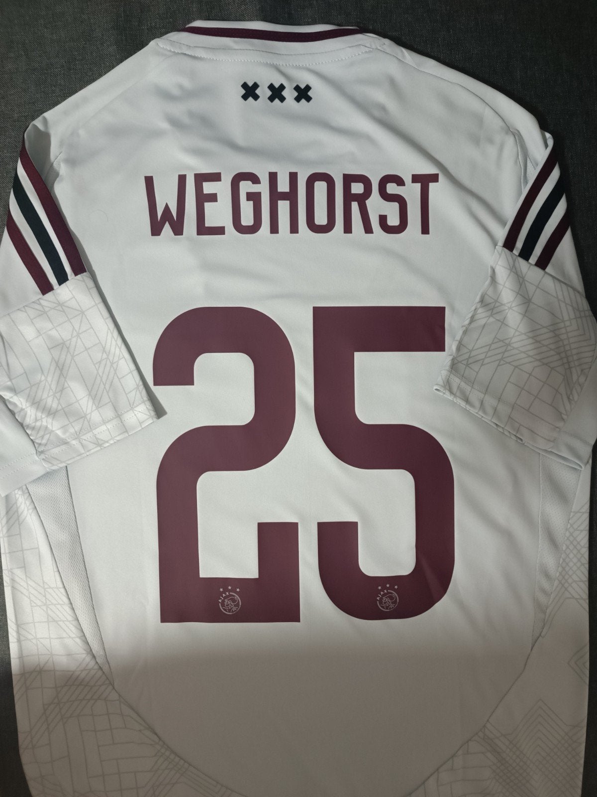 Ajax shirt Wout Weghorst, Ophalen of Verzenden, Zo goed als nieuw, Shirt