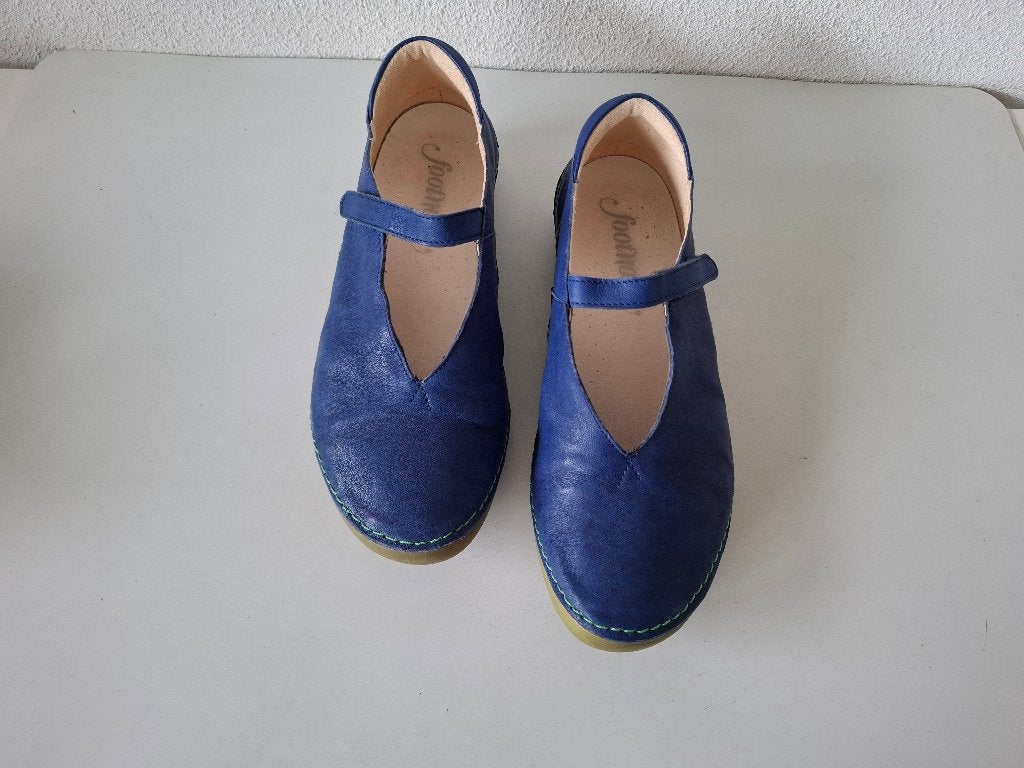 Think MAAT 40 kobalt blauwe ballerinas Type Kapsl Mary Jane, Think! / Think !, Ballerina's, Zo goed als nieuw, Verzenden