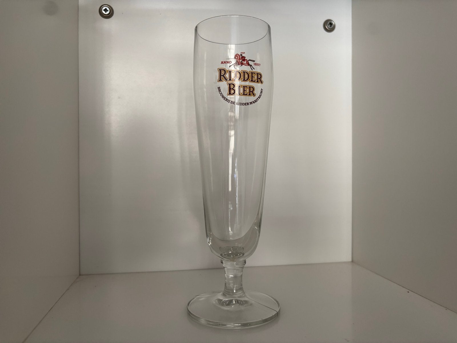 Vintage Ridder Bier Glas - Minimaal 31 Jaar Oud, Ophalen of Verzenden