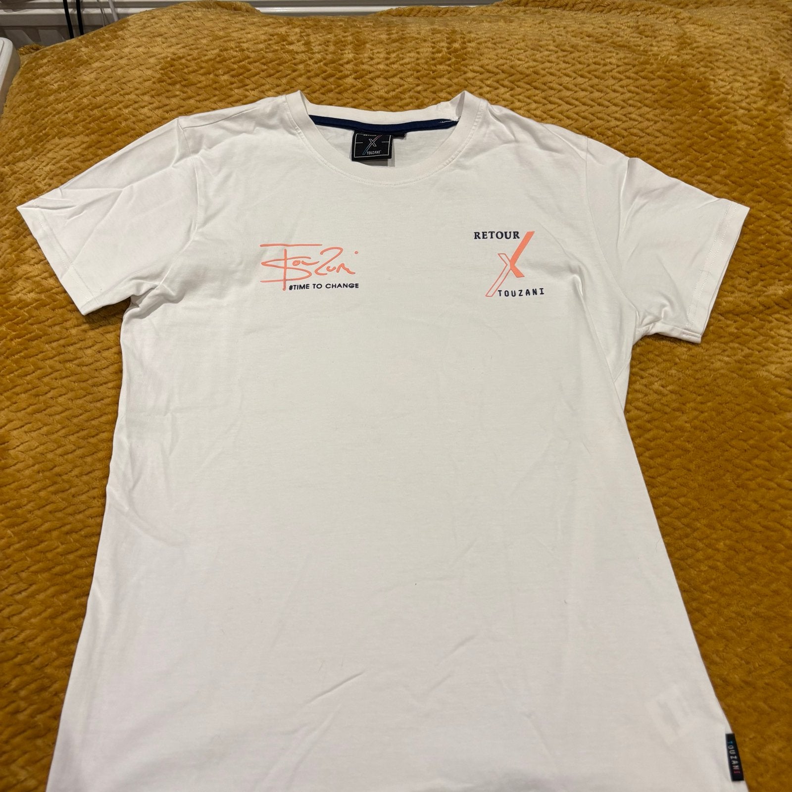 Retour x Touzani T-shirt wit - Maat 15/16, Ophalen, Zo goed als nieuw, Overige maten, Wit