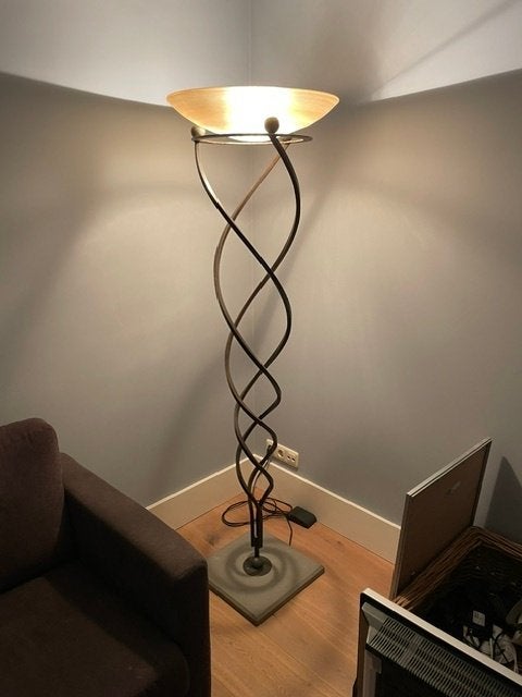 sta lamp, Ophalen, Zo goed als nieuw, Glas, 150 tot 200 cm