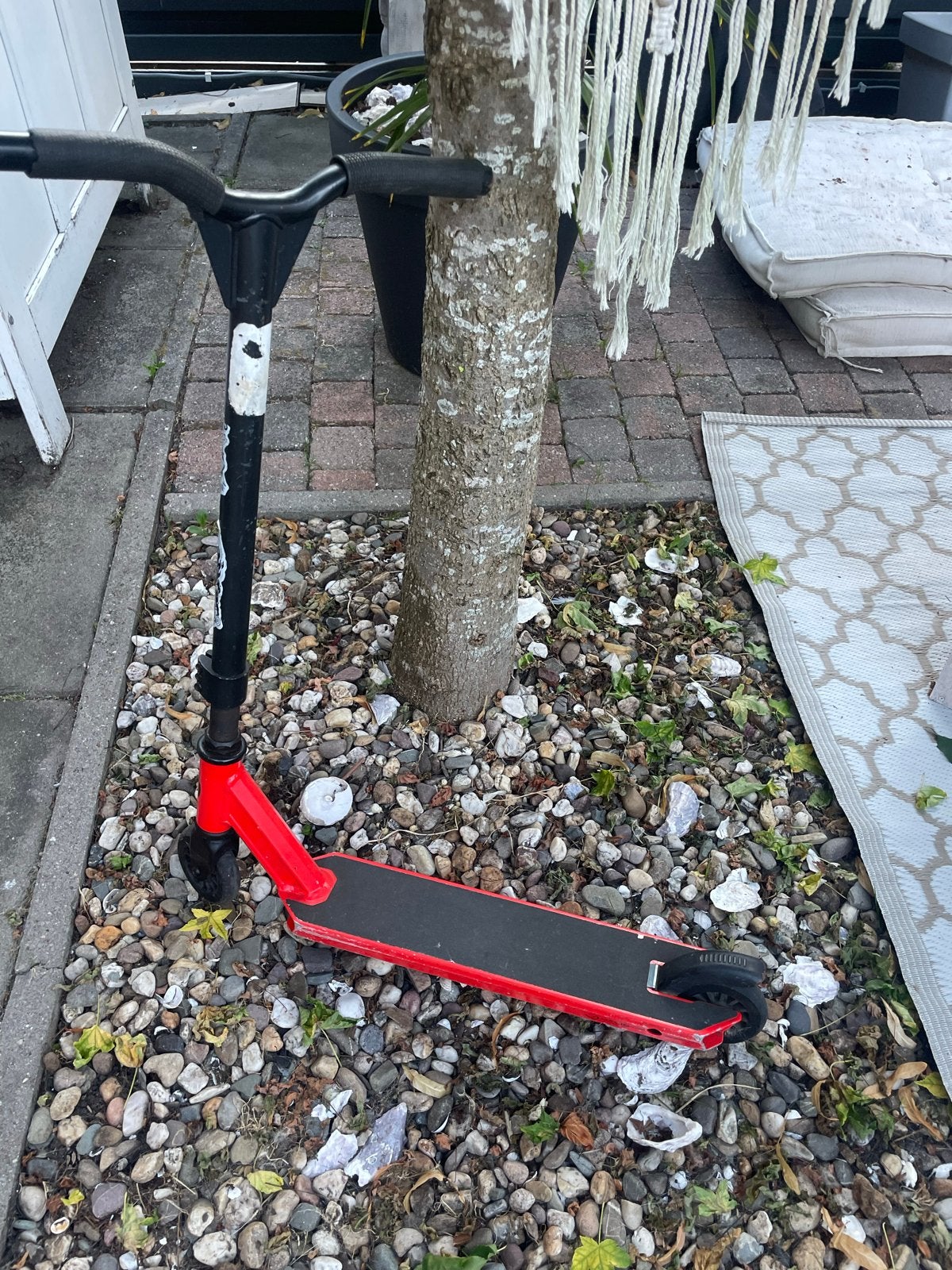 Stuntstep Oxelo MF One 0.0 V2 rood/zwart, Ophalen, Gebruikt, Gewone step
