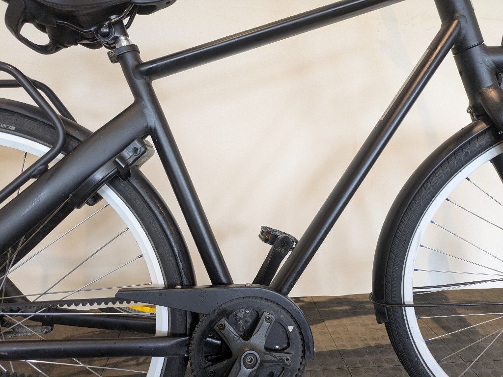 28 inch Cortina Blau met 2 versn. automaat, en Belt Drive., Fietsen en Brommers, Terugtraprem, Gebruikt, -, -