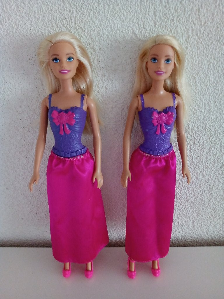 2 Mooie Barbie GGJ94 Prinsessen, Ophalen of Verzenden, Gebruikt, Barbie