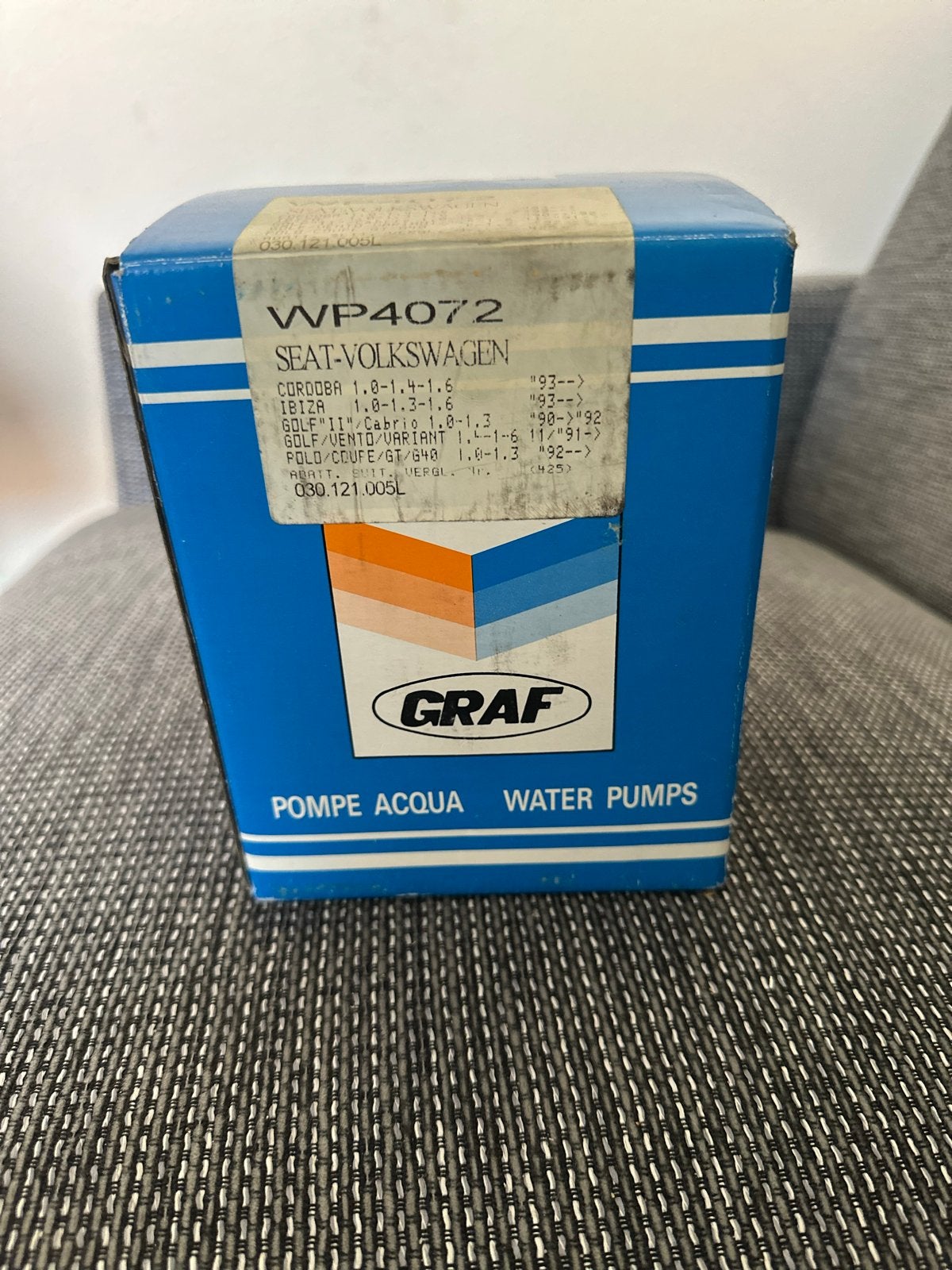 Nieuwe Graf waterpomp WP4072 voor Seat/VW (030.121.005L), Ophalen of Verzenden, Nieuw, Seat