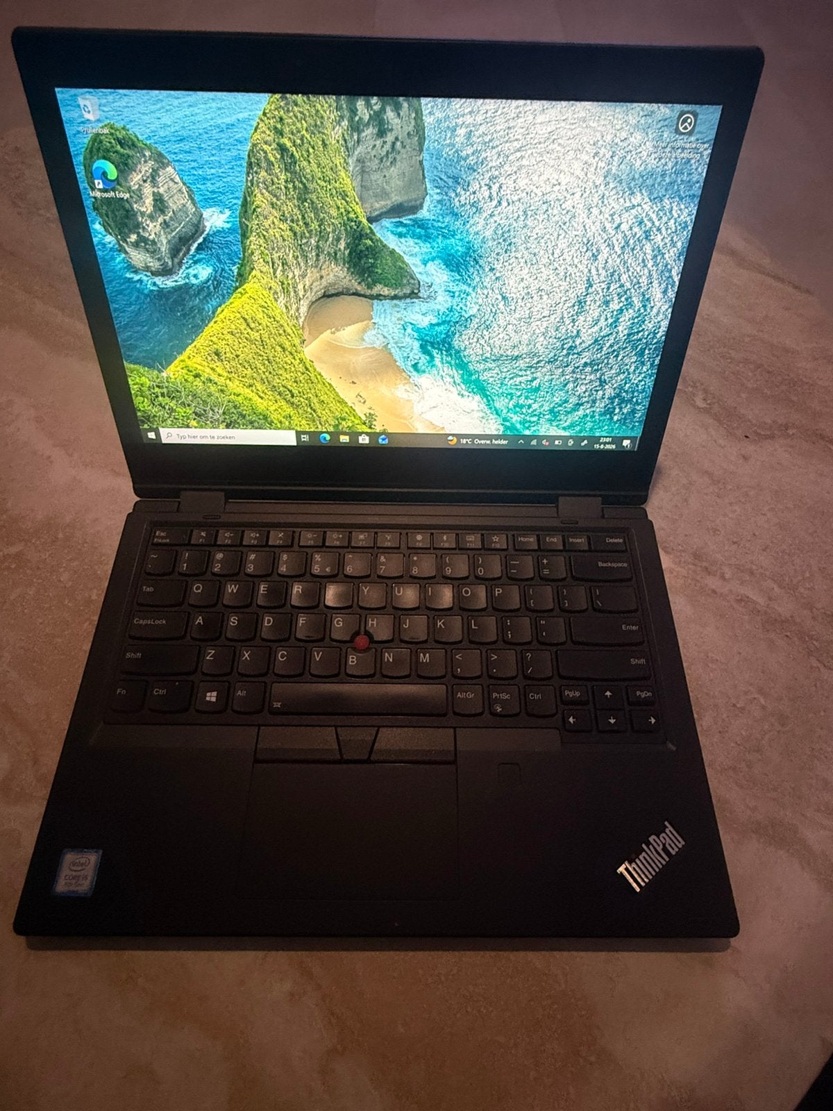 Lenovo ThinkPad L390 Yoga – i5 / 8GB / 128GB SSD, Computers en Software, 2 tot 3 Ghz, 13 inch, Ophalen of Verzenden, Zo goed als nieuw