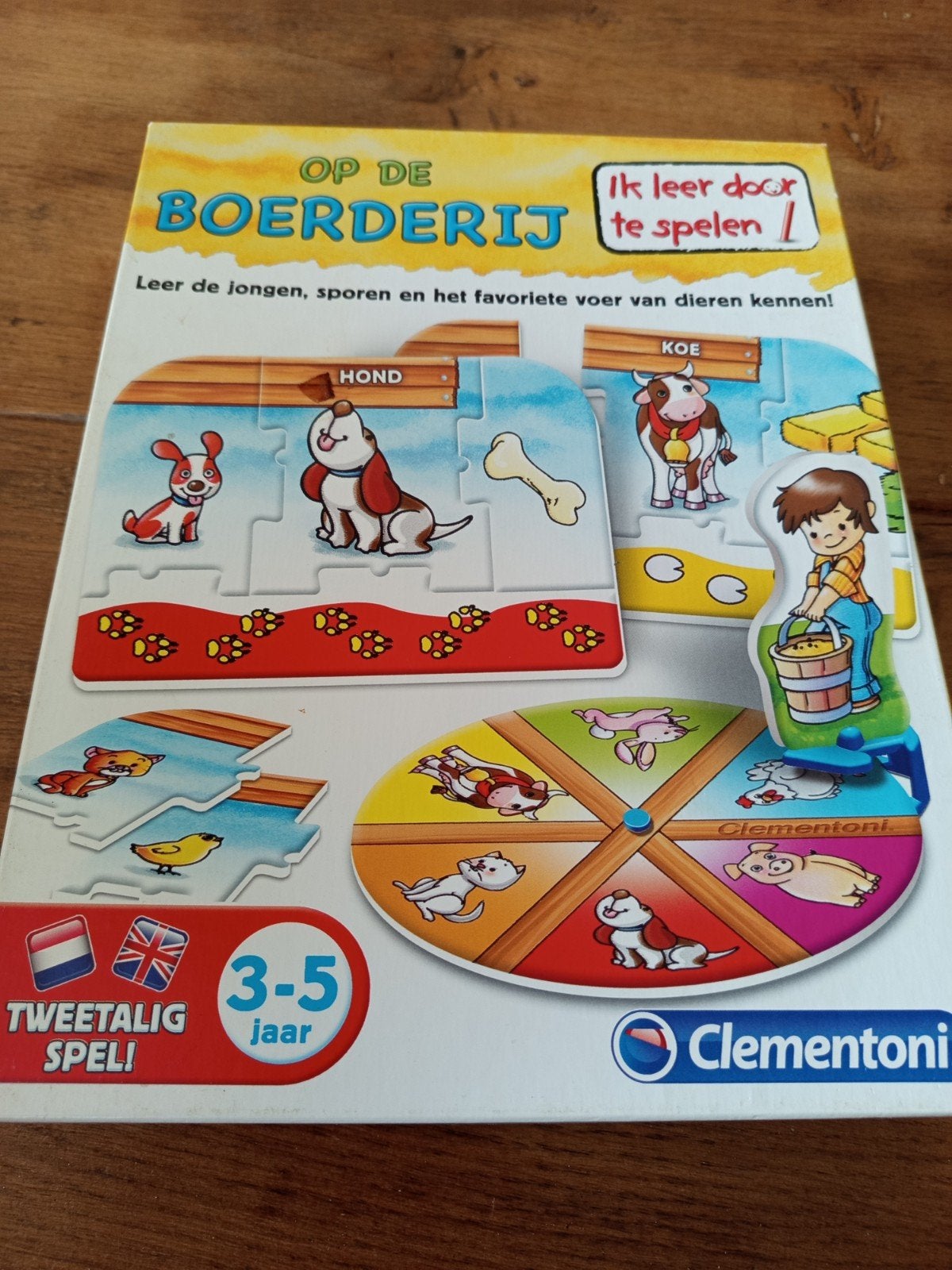 clementoni, Ophalen