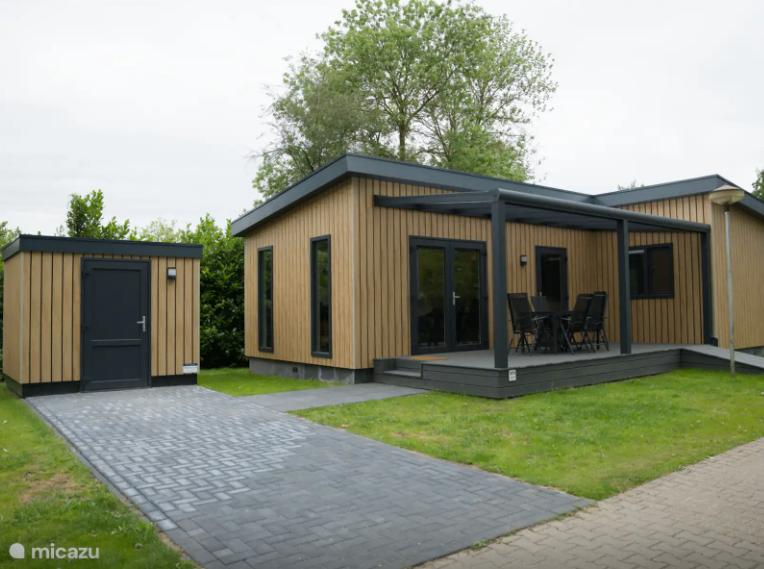 Rolstoeltoegankelijk chalet te koop 4 Camping De Rammelbeek, 2 slaapkamers, Recreatiepark, Gelderland en Veluwe, Chalet, Bungalow of Caravan