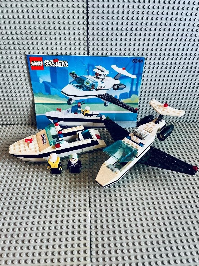 LEGO Classic Town 6344 Jet Speed Justice, Compleet, Gebruikt, Lego, Ophalen of Verzenden