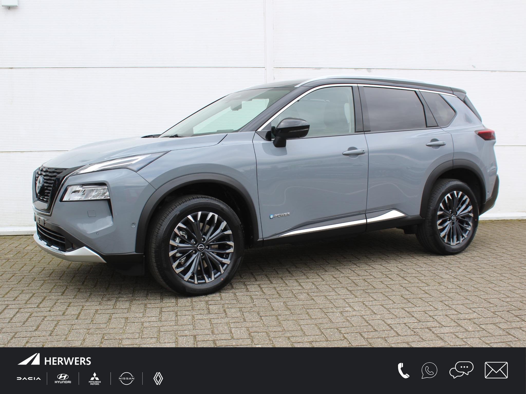 Nissan X-Trail 1.5 e-4orce Tekna Plus 4WD 7p. 1650 KG Trekge, Auto's, Nissan, Automaat, 1497 cc, Startonderbreker, Bedrijf