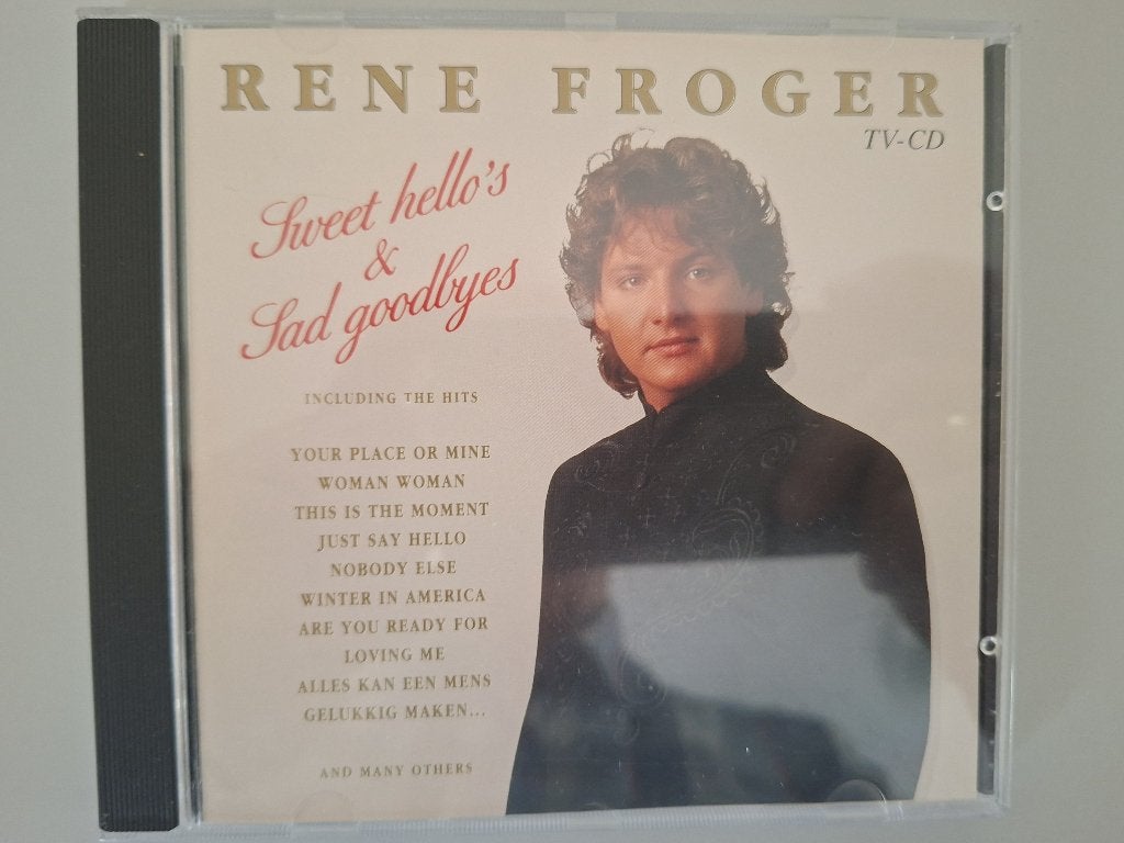 CD René Froger - Sweet hello's and sad goodbyes, Ophalen of Verzenden, Zo goed als nieuw