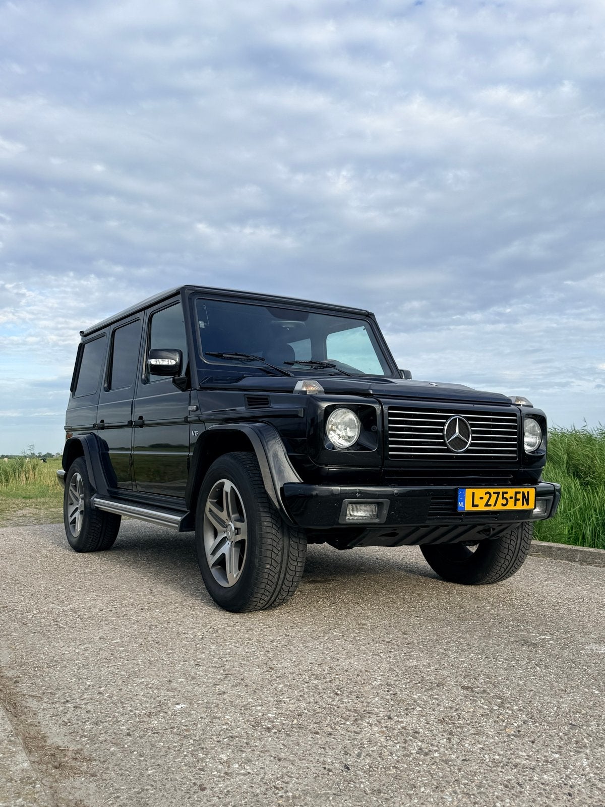 Mercedes-Benz G55 AMG | Youngtimer | V8 | Bedrijfsauto, Automaat, G-Klasse, 3360 kg, Zwart