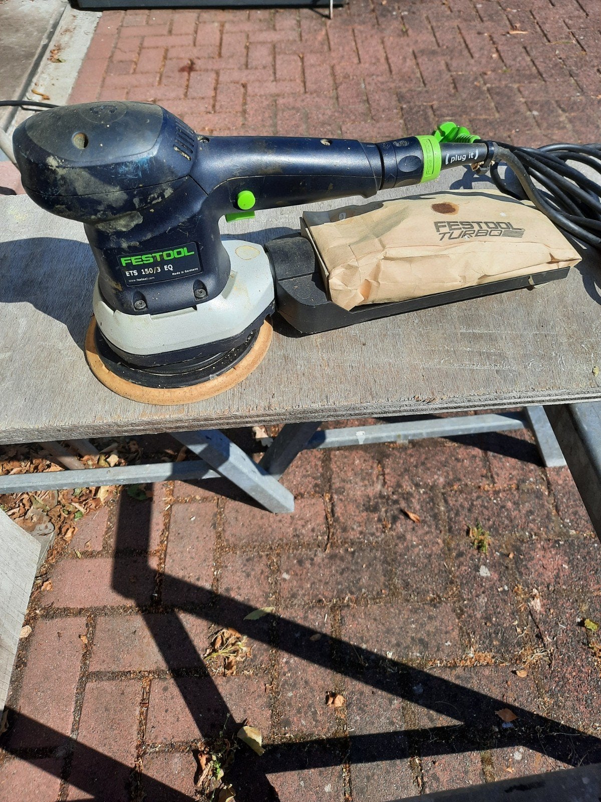 Festool ETS 150/3 EQ Excentrische Schuurmachine, Ophalen, Gebruikt, Minder dan 600 watt, Excentrische schuurmachine
