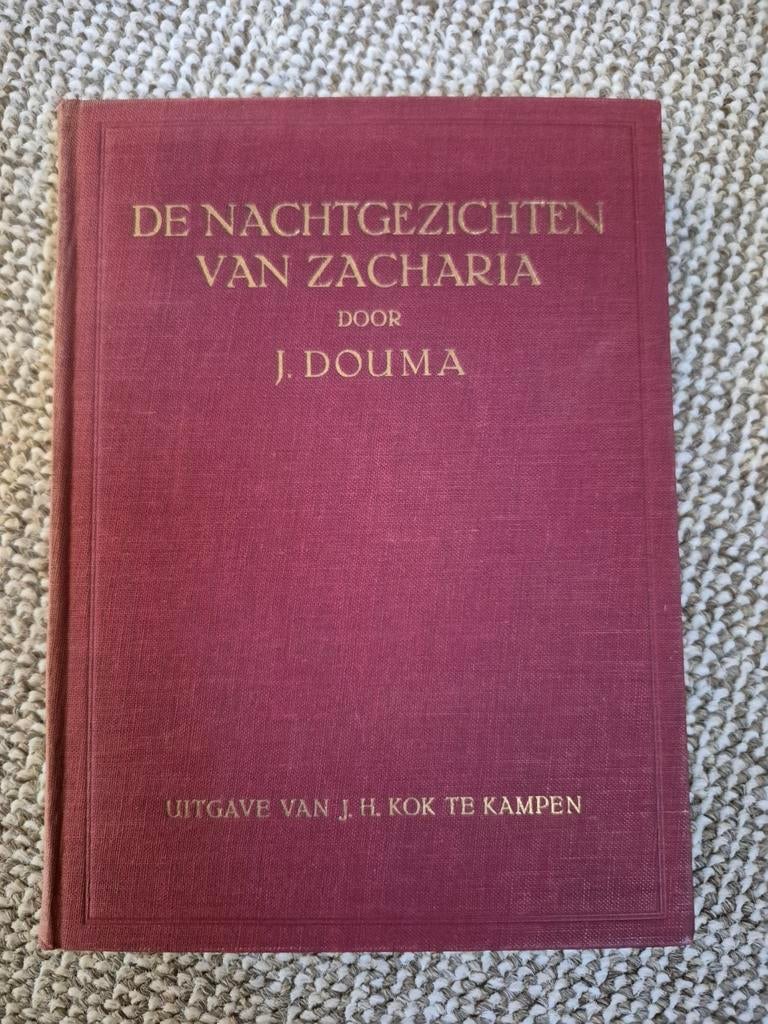J. Douma - De nachtgezichten van Zacharia, Boeken, Ophalen of Verzenden