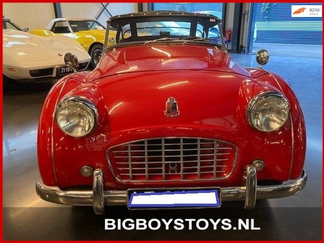 Triumph TR3 Small Mouth, Achterwielaandrijving, Zwart, Overige kleuren, Cabriolet