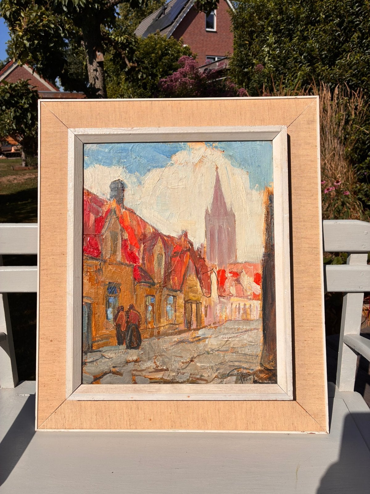Schilderij Zweeds, Antiek en Kunst, Kunst | Schilderijen | Klassiek, Ophalen