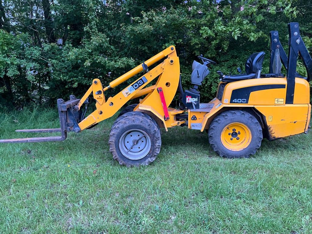 JCB 403 Shovel / Wiellader, Ophalen, Wiellader of Shovel