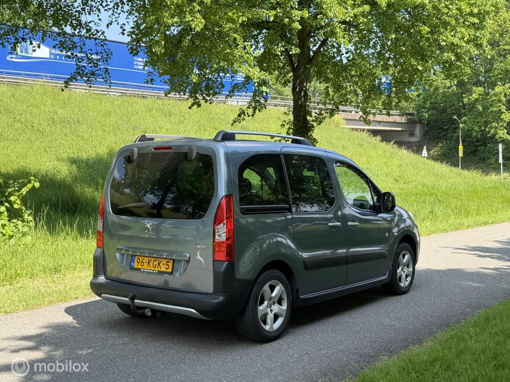 Peugeot Partner Tepee 1.6 Zenith*NEW APK 05/27*AIRCO*CRUISE, Auto's, Voorwielaandrijving, Stof, Zwart, 4 cilinders