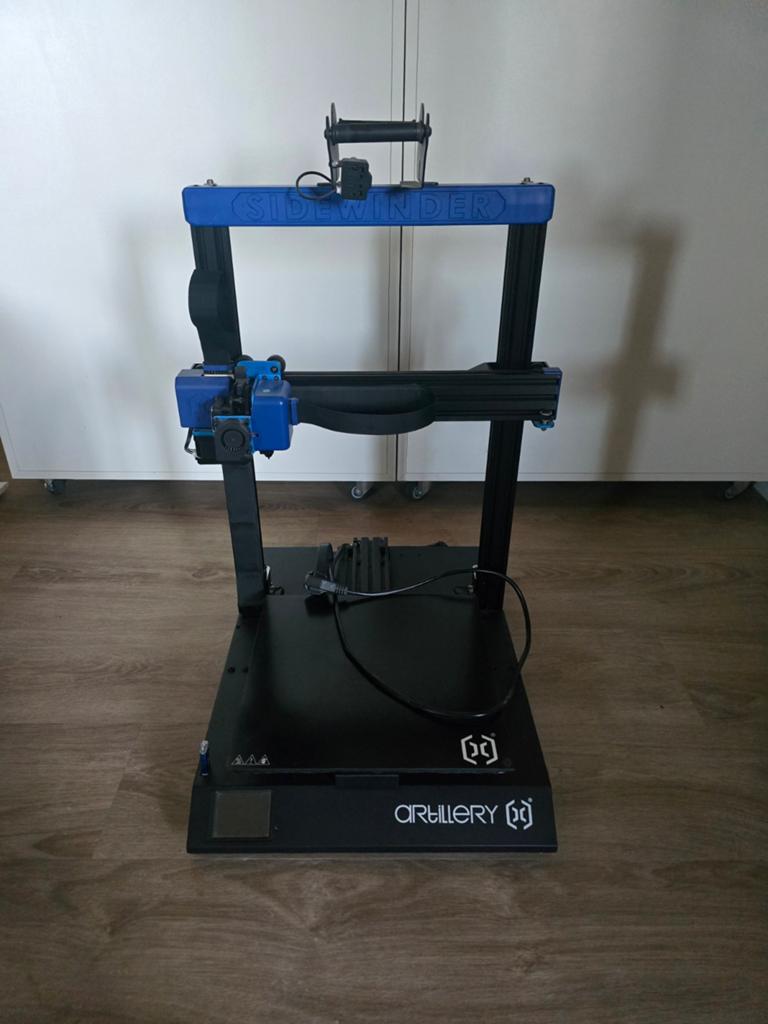 Artillery Sidewinder X2 3D-printer - Werkt perfect!, Gebruikt, Artillery, Ophalen of Verzenden, Filament