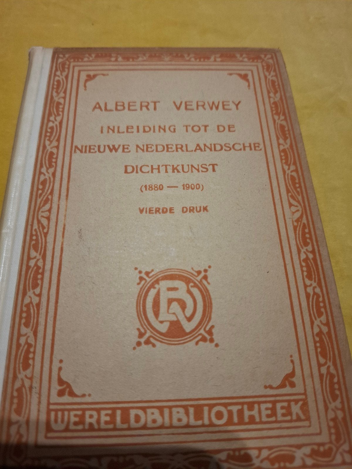 Albert Verwey Inleiding tot de Nieuwe Nederlandse Dichtkuns, Ophalen of Verzenden, Gelezen, Albert Verwey, Nederland