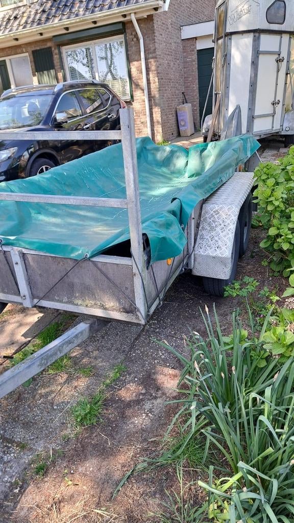 Anssems AS2000 Tandemasser Aanhanger - Opknapper, Auto diversen, Aanhangers en Bagagewagens, Gebruikt, Ophalen