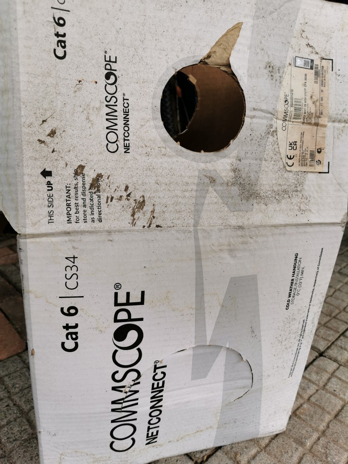 COMMSSCOPE NETCONNECT Cat 6 CS34 UTP Kabel, Ophalen of Verzenden, Nieuw, Kabel of Snoer