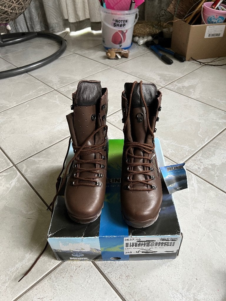 Nieuw paar Meindl 3637-10 Jungle Boots maat 265M. 42, Verzenden, Nieuw, Schoenen