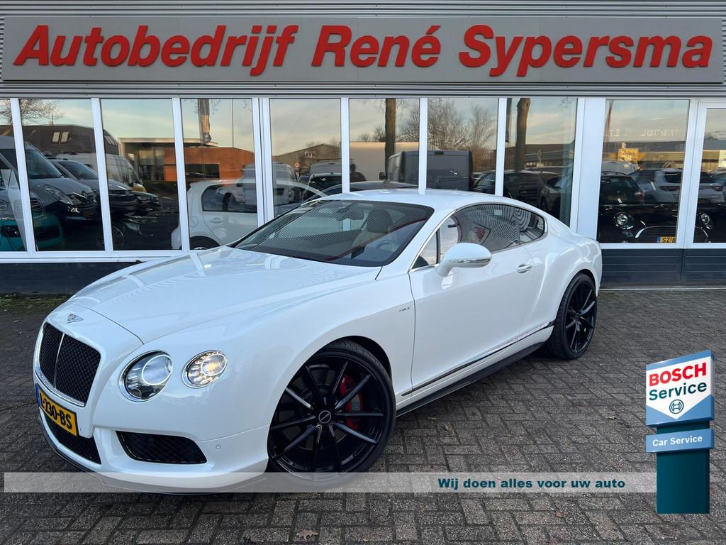 Bentley Continental GT 4.0 V8S 528 PK Stoel Verwarming/Koeli, Automaat, Wit, Leder, Vierwielaandrijving