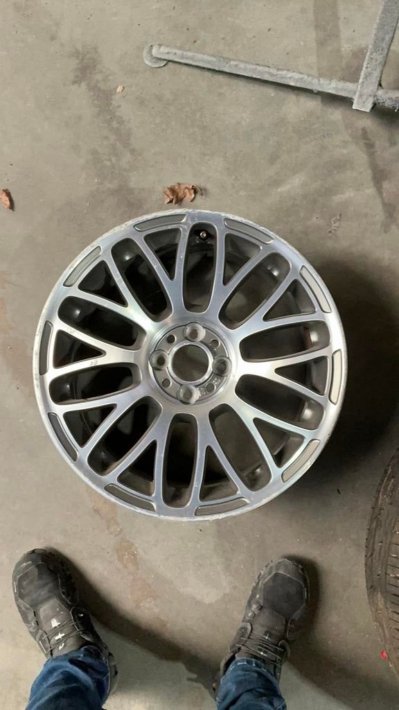 Fiat 500 vellig2x 17 inch, Ophalen of Verzenden, Gebruikt